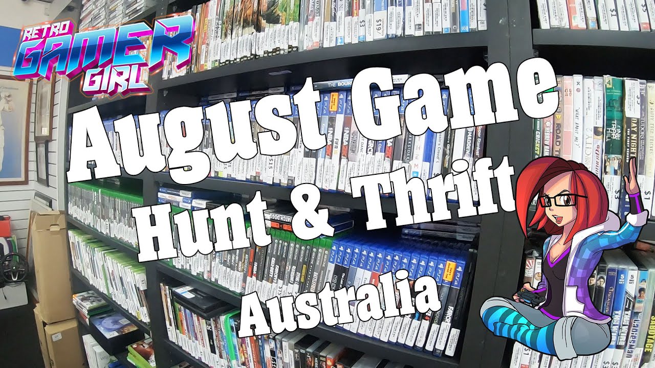 First Hunt in August Thrift Shopping & Cash Converters Australia | Retro Gamer Girl