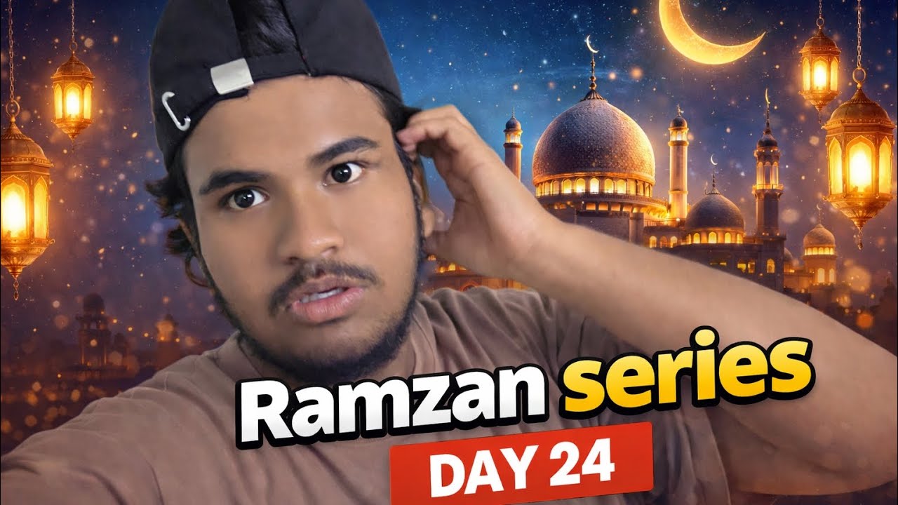 Aj hai Ramzan series day 24 app ek kirak video shot kara tha reel ka wasa 