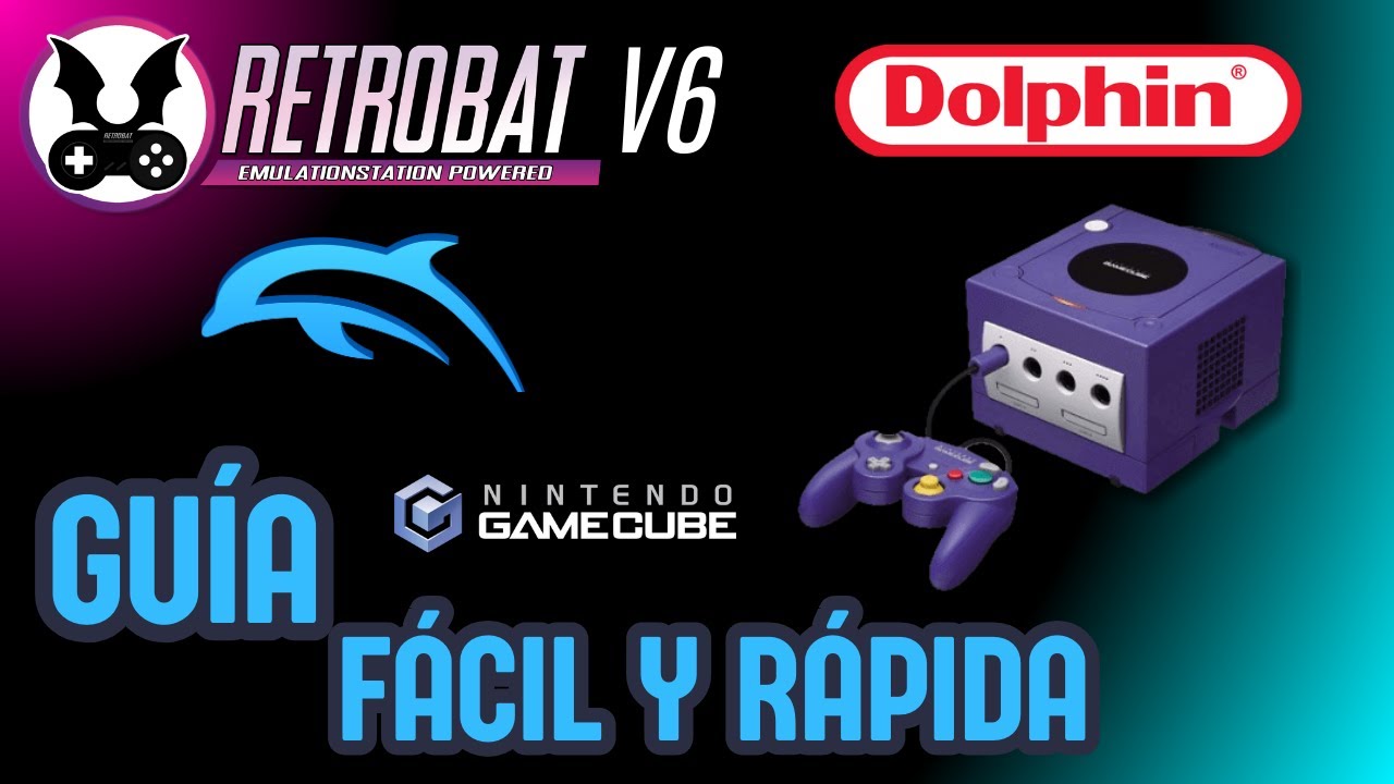RETROBAT V6 ⭐ DOLPHIN GAMECUBE  ⭐ GUÍA FÁCIL Y RÁPIDA