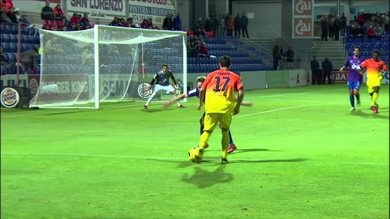 La Liga | SD Huesca - FC Barcelona B (1-4) | 31-10-2012 | J10 | Resumen