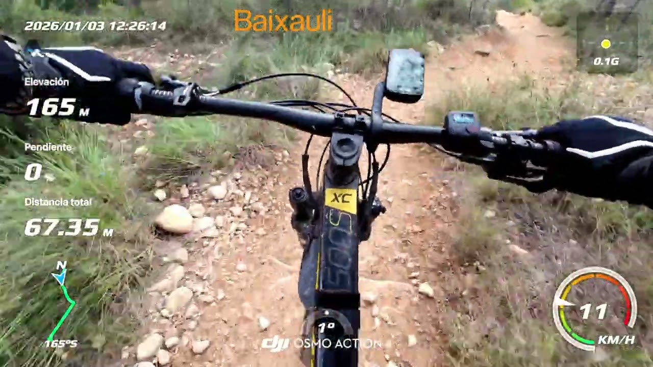 ¡Empezamos 2026 rodando fuerte por Cañada y Vallesa! 💥🚵