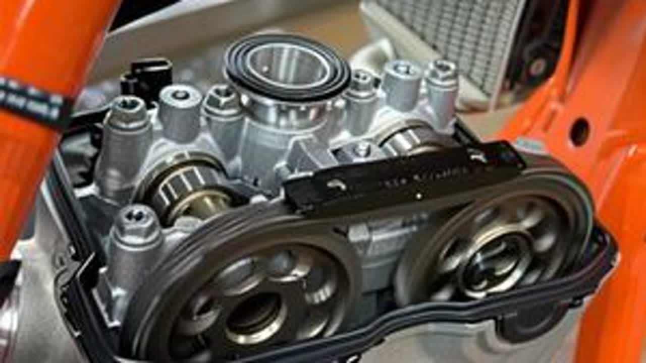 KTM350EXC发动机拆解保养