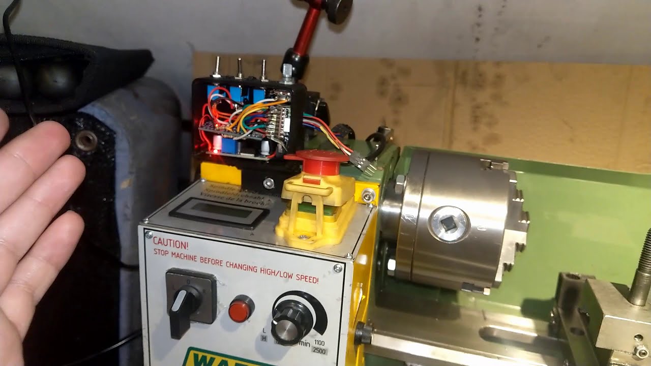 Mini lathe upgrade - Motorized Feed (part2)