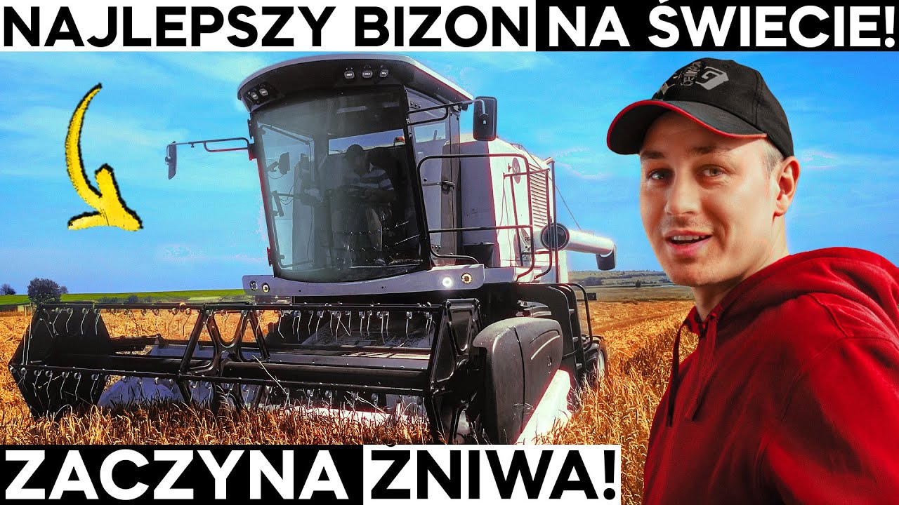 Najlepszy BIZON WJEŻDŻA w POLE !!