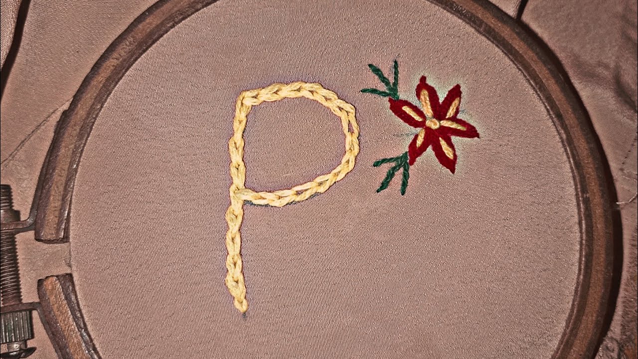 Beautiful Name Embroidery design🫶💙#Tutorial  #Art @YouTube @EmbroideryDesigns-p4r 