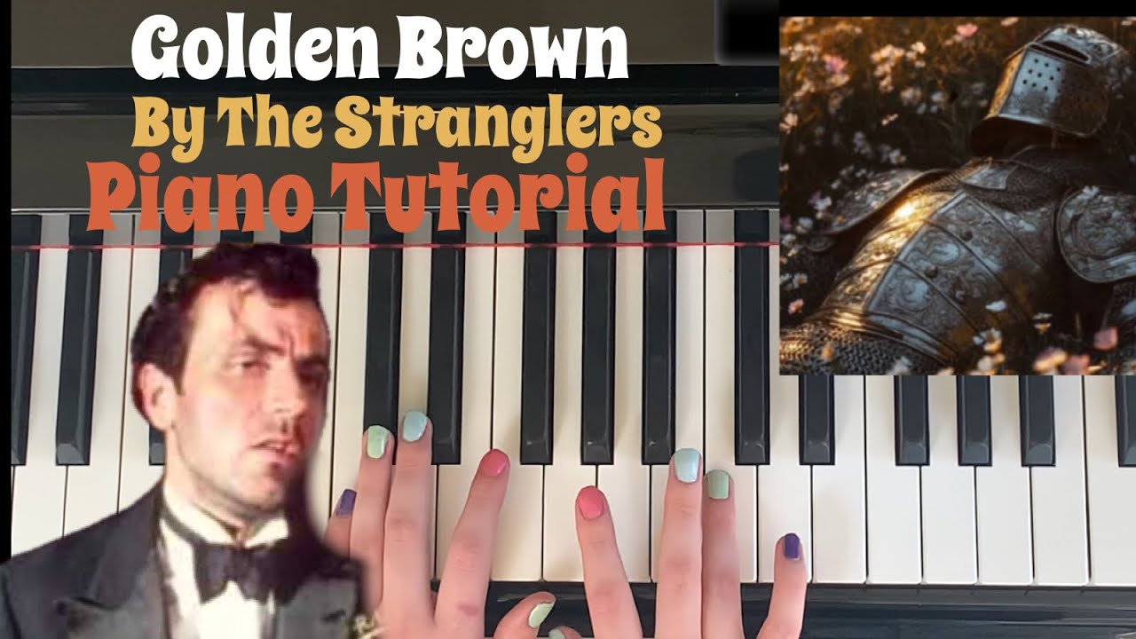 Golden Brown от The Stranglers — полный урок игры на фортепиано
