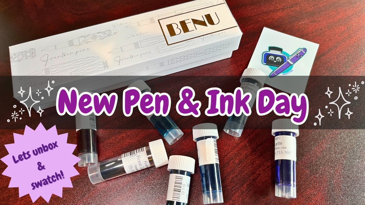 Adding a New Pen to My Collection! (and of course more inks too!😝)