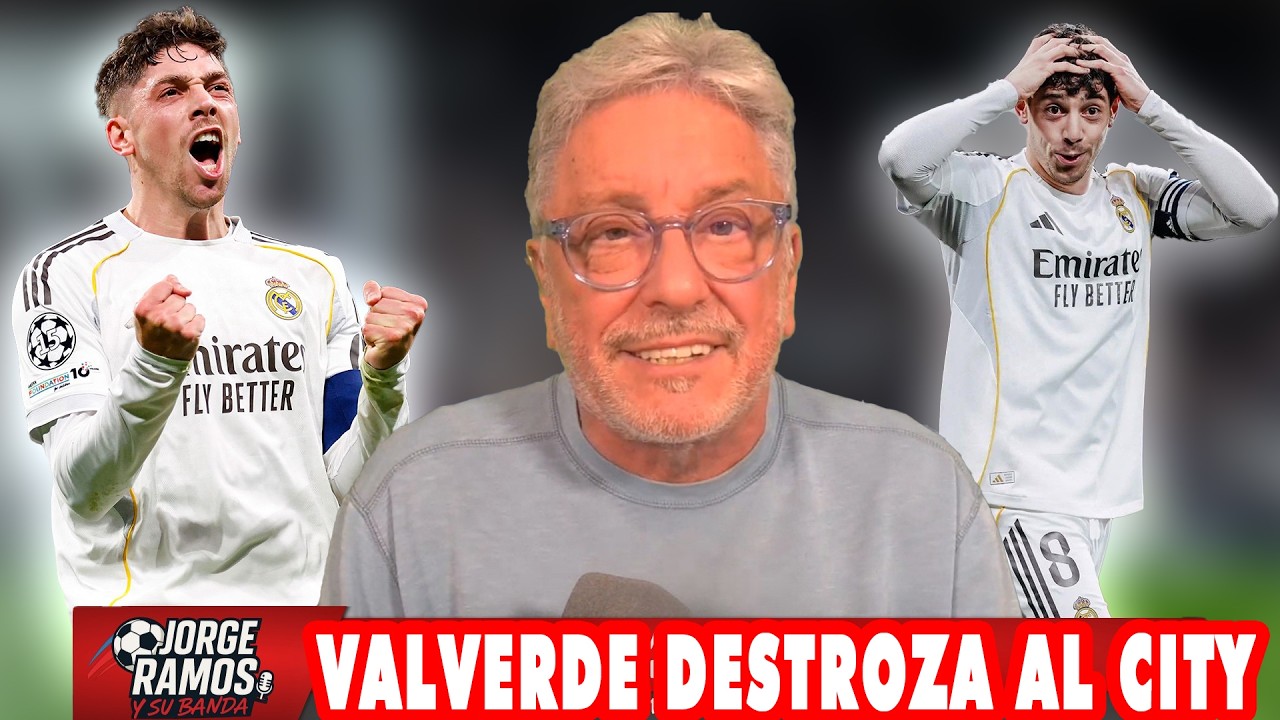 📢 Show de Valverde en Champions: Madrid aplasta al City y Ramos lo reconoce