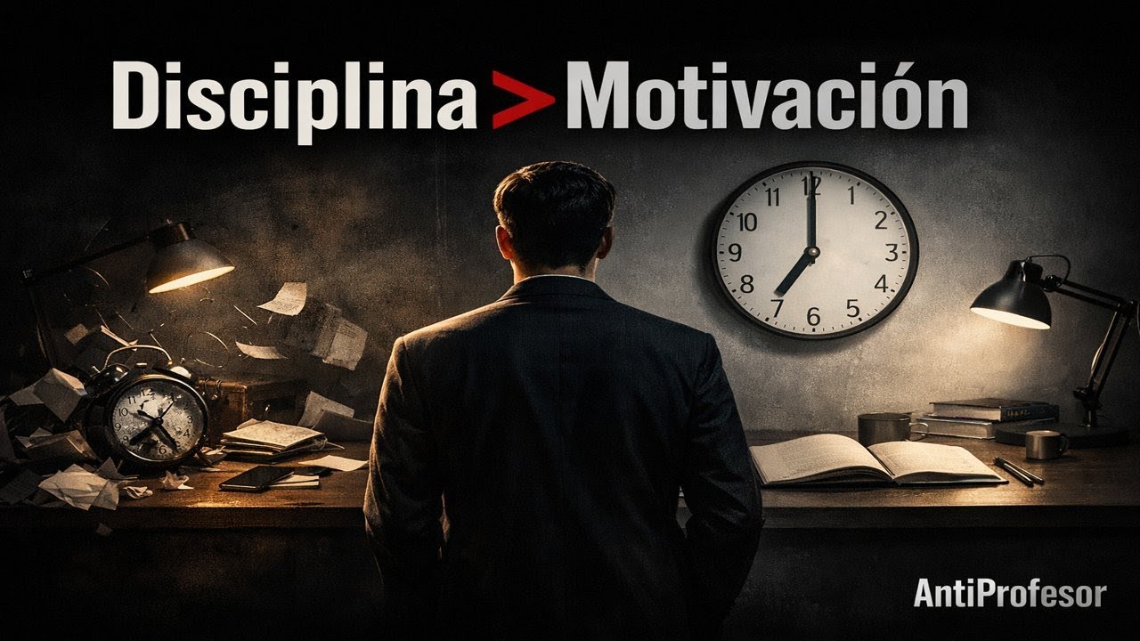Cómo volverte disciplinado y empezar a concentrarte ( esto no te lo enseñan en el colegio )