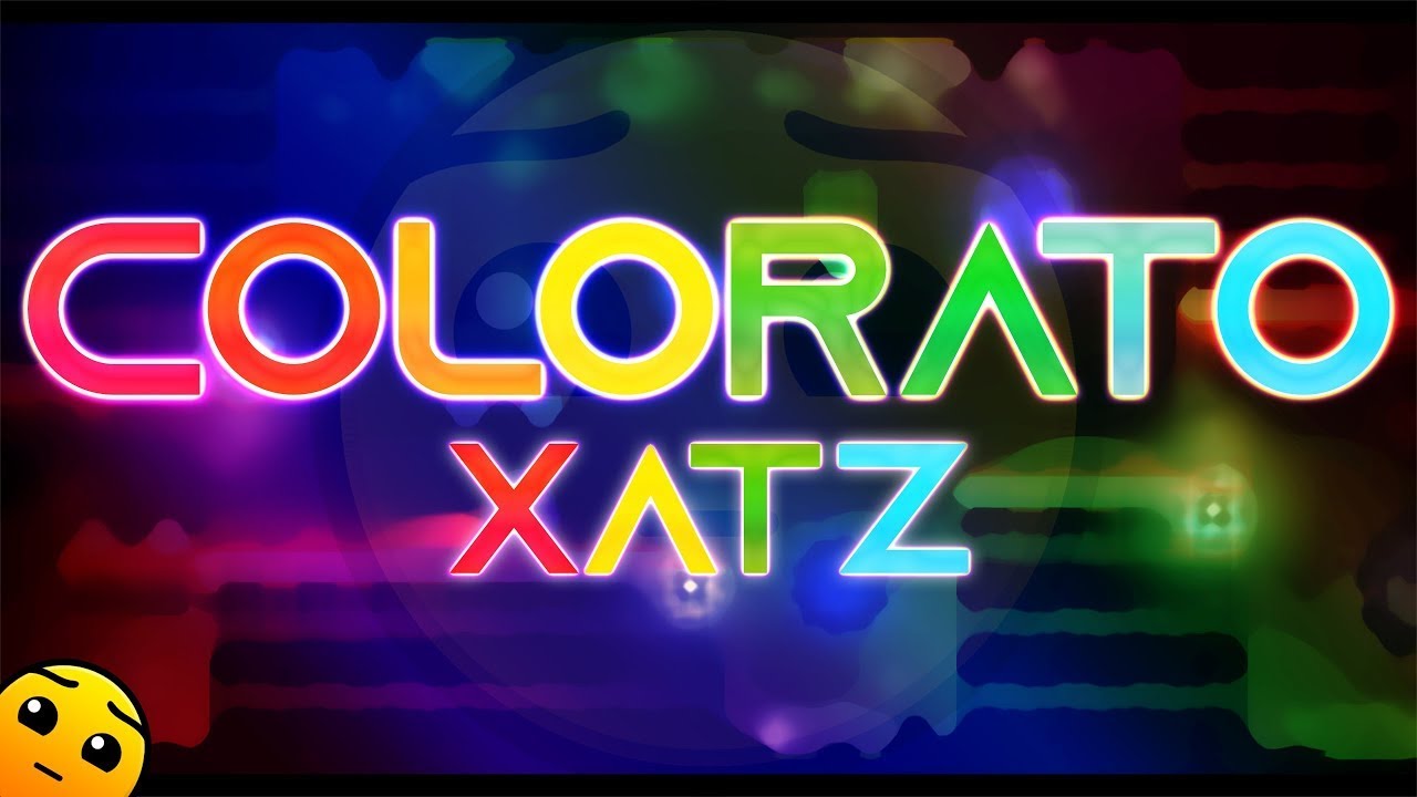 Colorato - daily hard level by xatz *Геометри даш* // *Geometry dash* #7