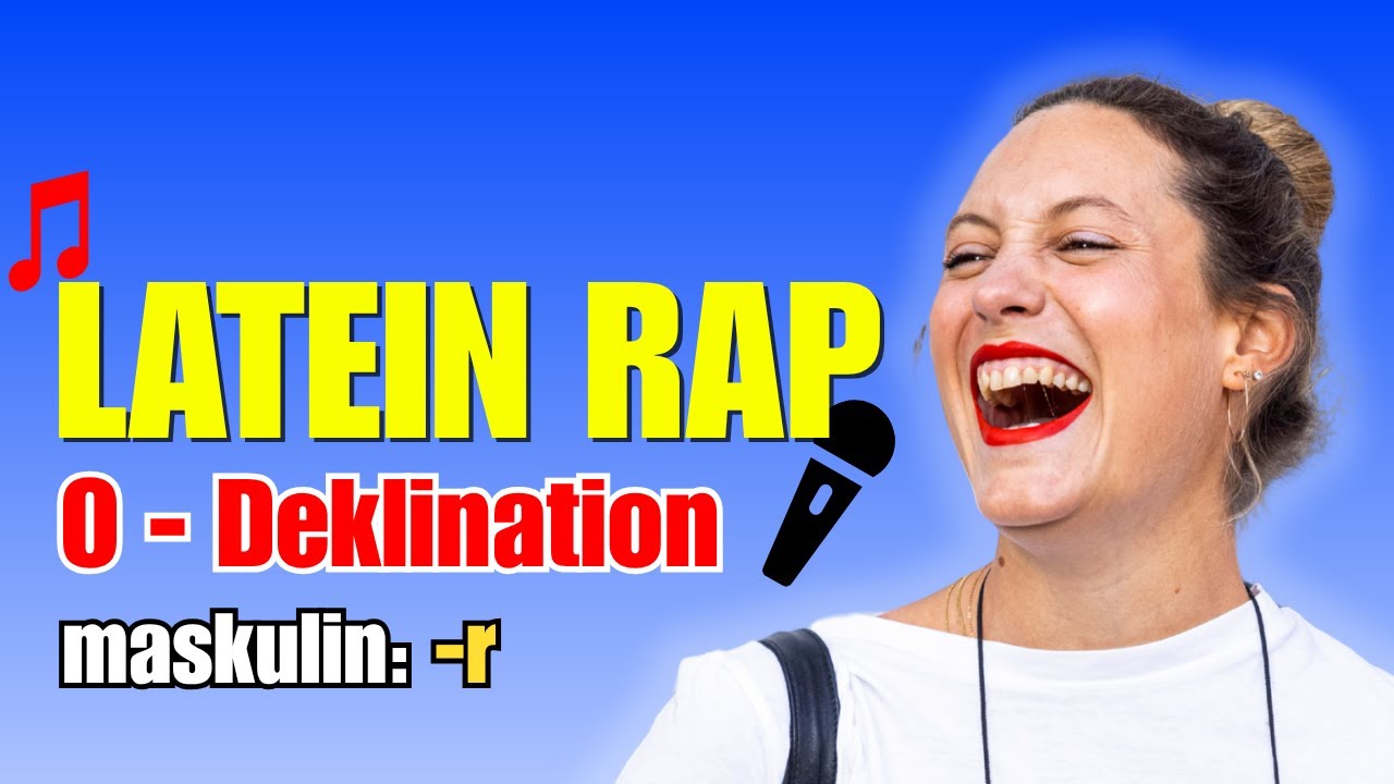 Latein Rap: O-Deklination maskulin (-r) | mit Beat! VIBEN auf Latein