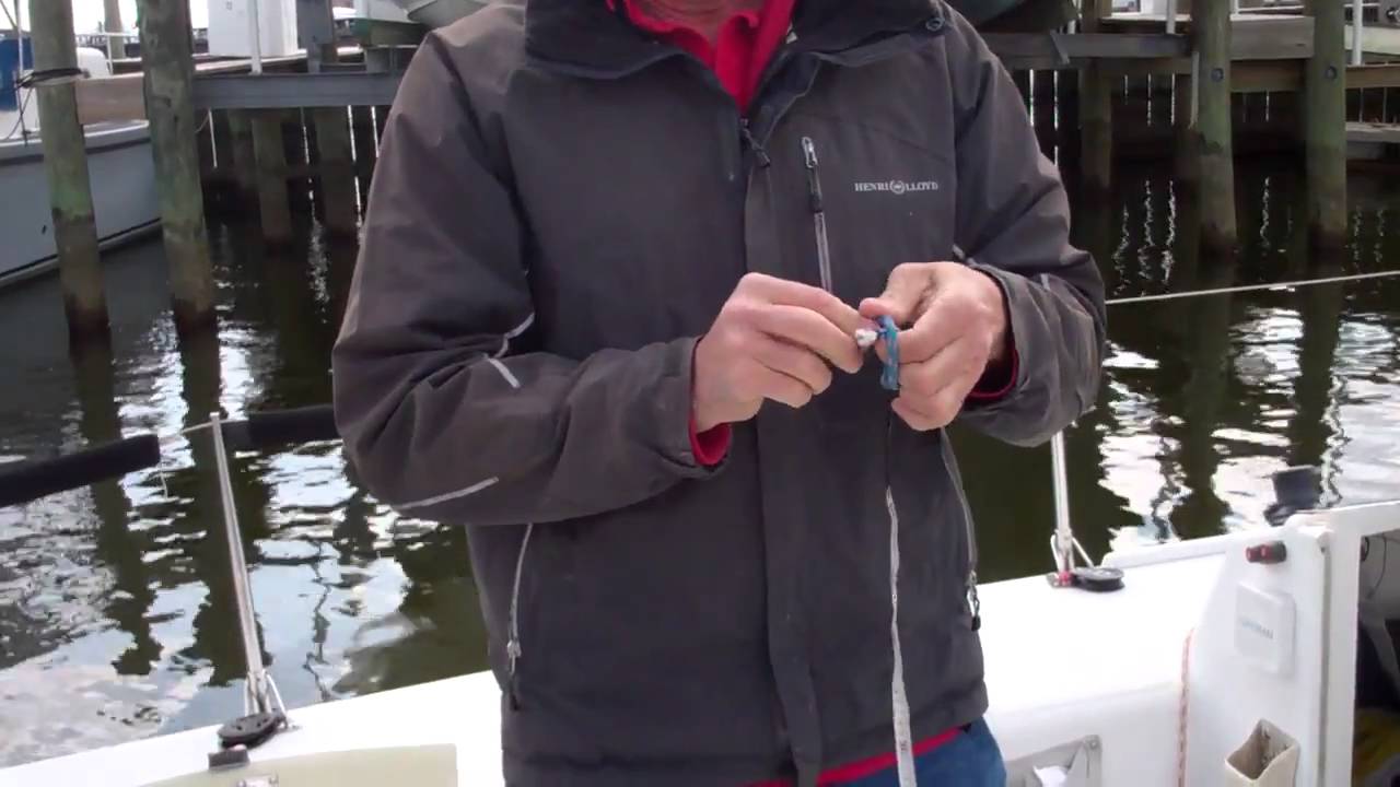 J 80 Mast rake test