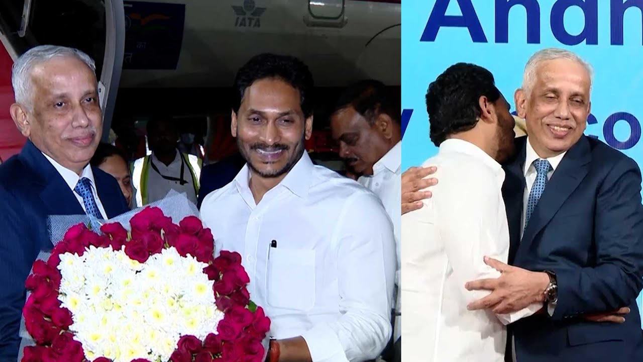 CM YS Jagan Welcomes AP New Governor Justice Abdul Nazeer | Manastars