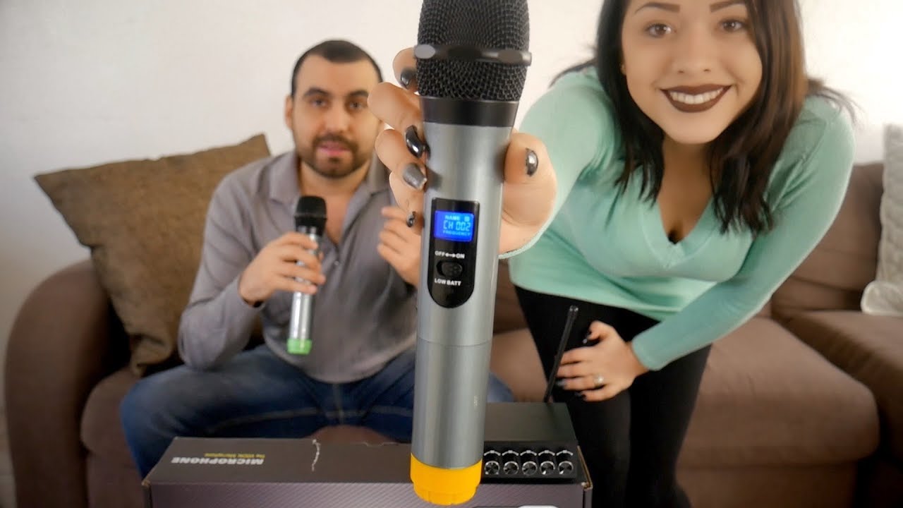 Microfono inalambrico UHF - Conferencias Karaoke de ASANI