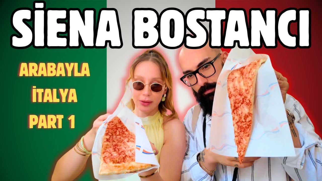 Siena&rsquo;dayız!✨ Roma&rsquo;dan Araba Kiraladik!🍊 Toskana&rsquo;ya aşık olduk!❤️