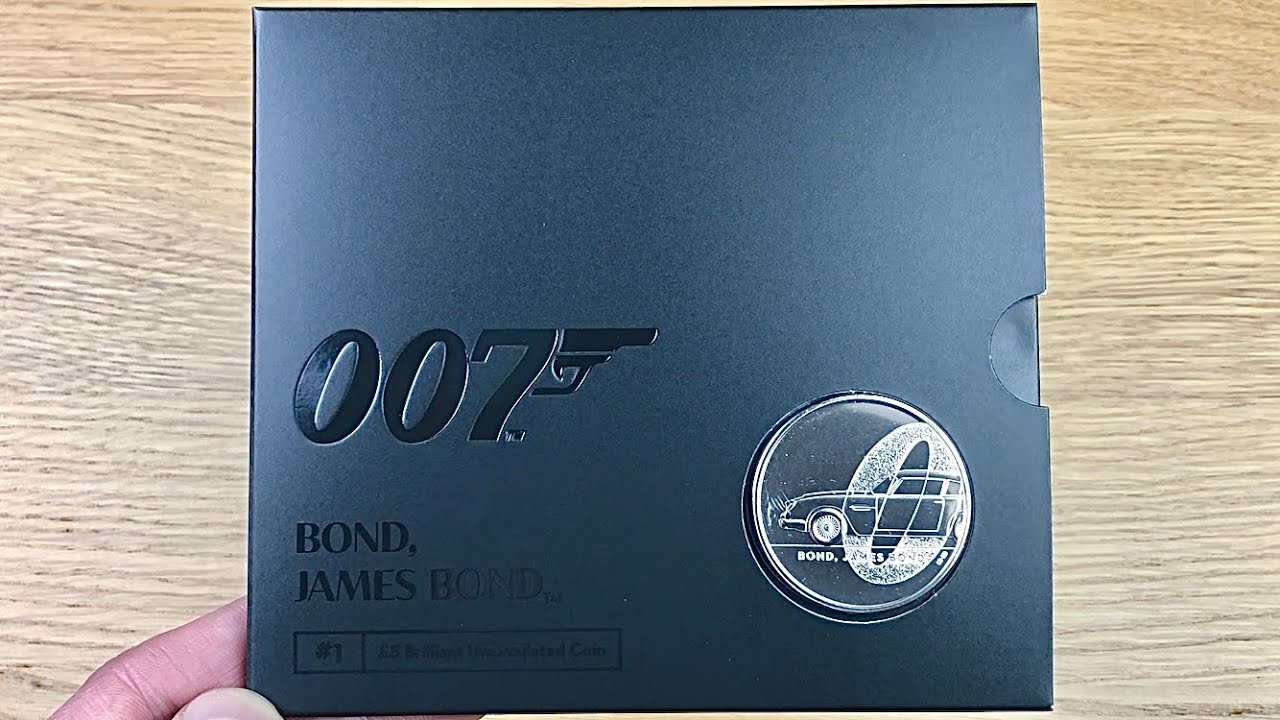 Bond Coin.... James Bond Coin! | 007 &pound;5 Brilliant Uncirculated | Unpackaging Video | 2020
