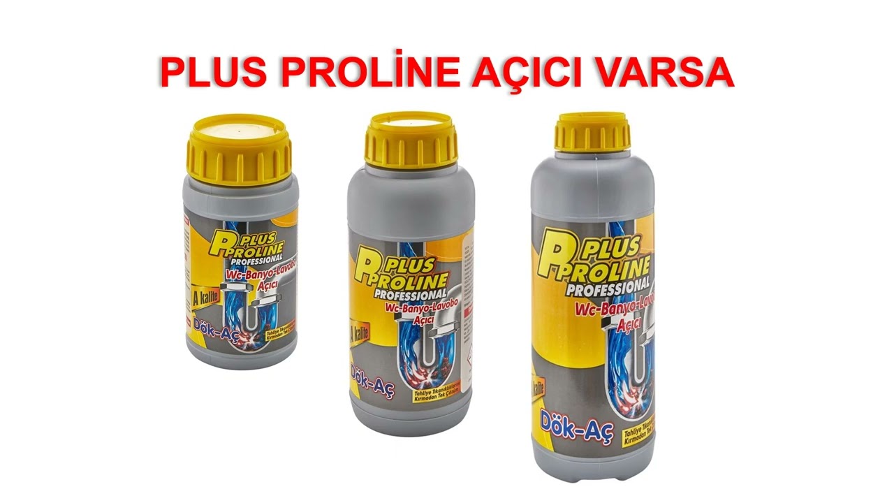 PLUS PROLİNE LAVABO BANYO AÇICI