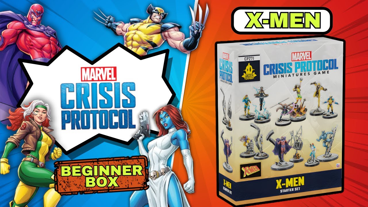 Marvel Crisis Protocol X-Men Starter Set – Beginner Breakdown