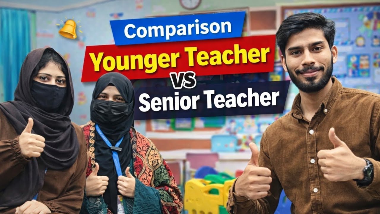Comparison ( Young Teacher's And Senior Teacher's )