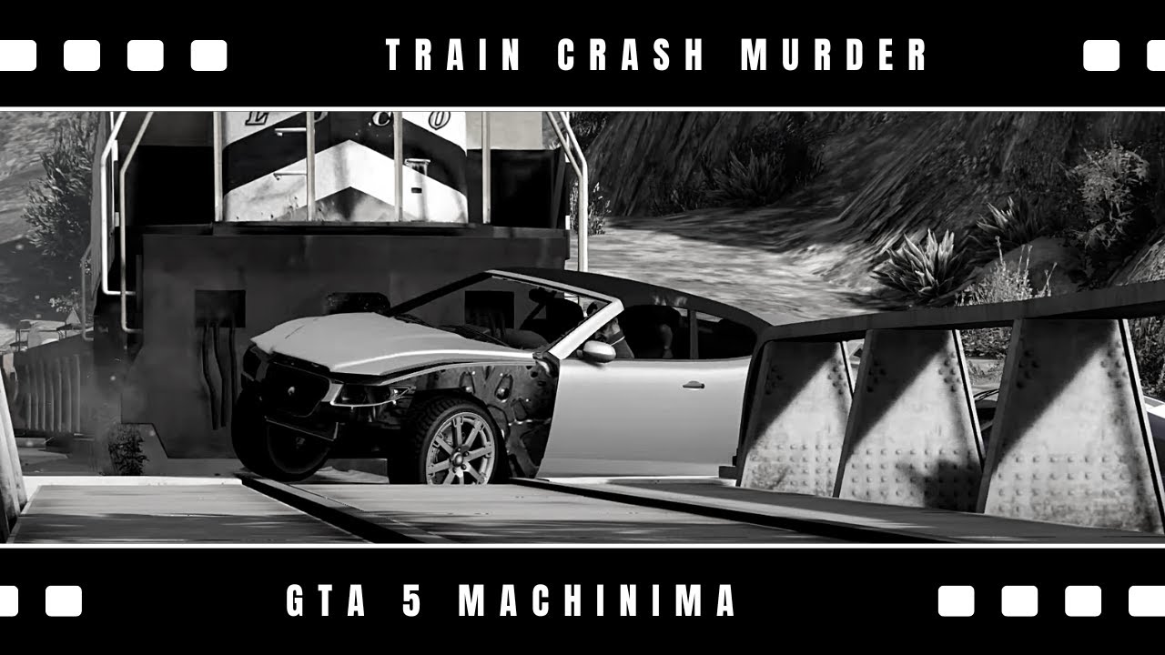 Train Crash Murder | Hindi | GTA 5 Machinima | Blue Data Productions