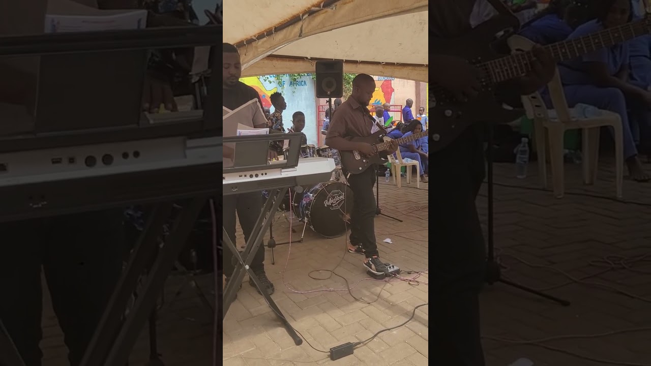 Frenix Pro band practices at Castle Junior school 
