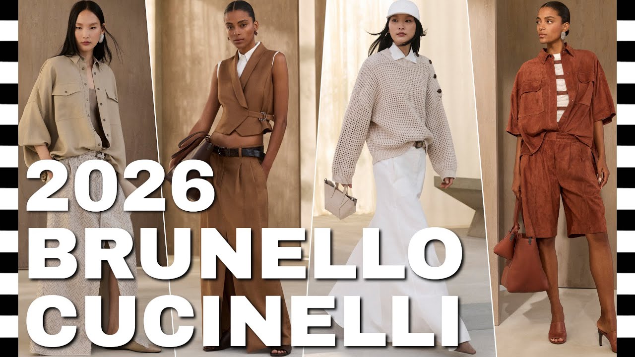 ❤️ BRUNELLO CUCINELLI - ДЕТАЛИ коллекции весна-лето 2026 в Милане