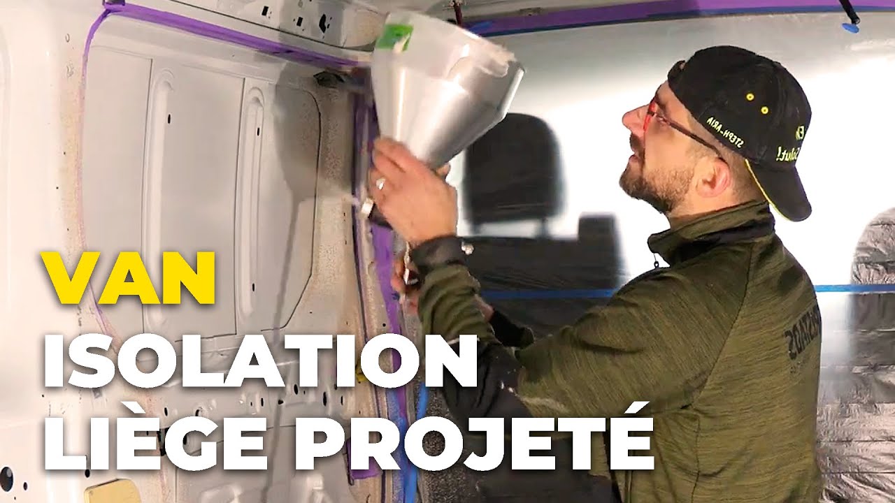 [Van Life] Isolation d'un camion au liège projeté
