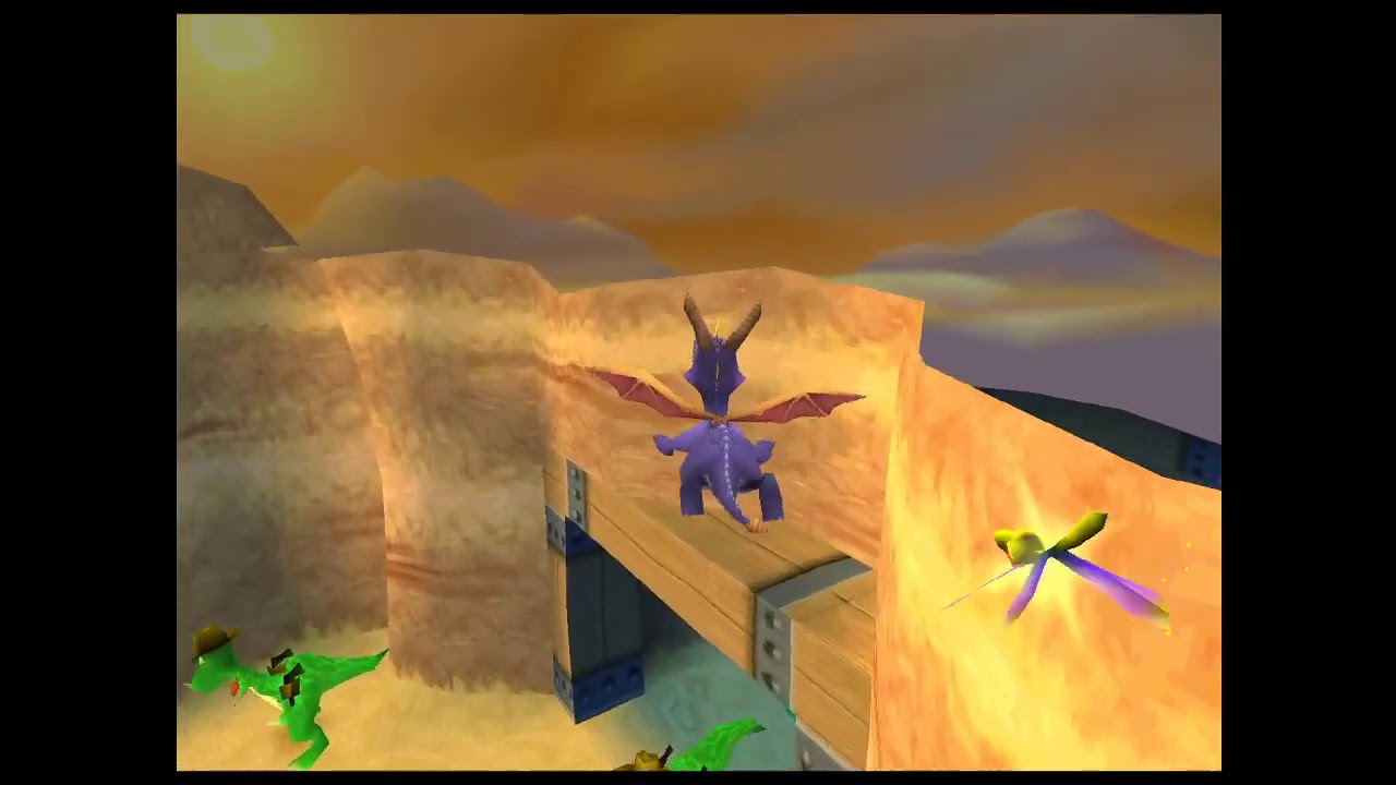 Spyro 3 Double Jump to Unused Dino Mines Area