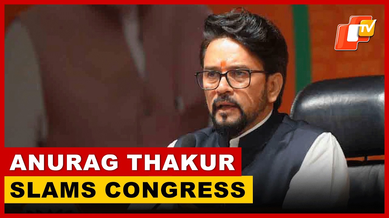 BJP MP Anurag Thakur Slams Congress Over Vande Mataram Resolution