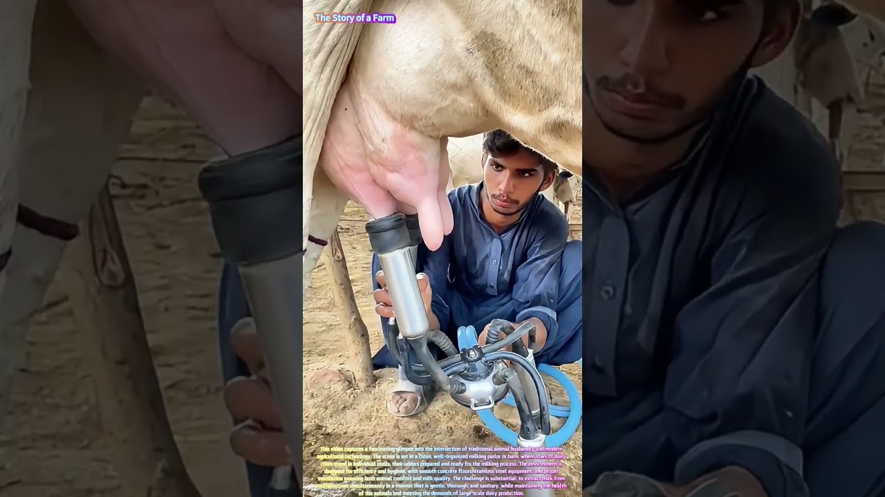 The Modern Dairy: Watch Precision Milking Transform Farm Life! 🐄🥛&darr;