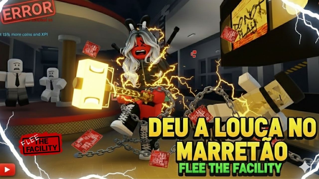 DEU A LOUCA NO MARRETÃO | FLEE THE FACILITY