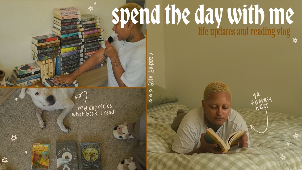 reading vlog 🎥 life updates, space burglars 🥷🪐, and phoenixes 🐦‍🔥