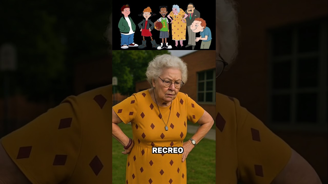 caricatura el recreo #caricaturas #viral #nostalgia