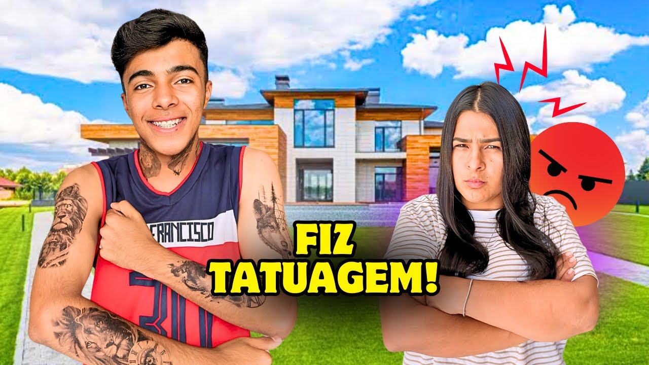 Estevão fez tatuagens?😨 *me dei mal