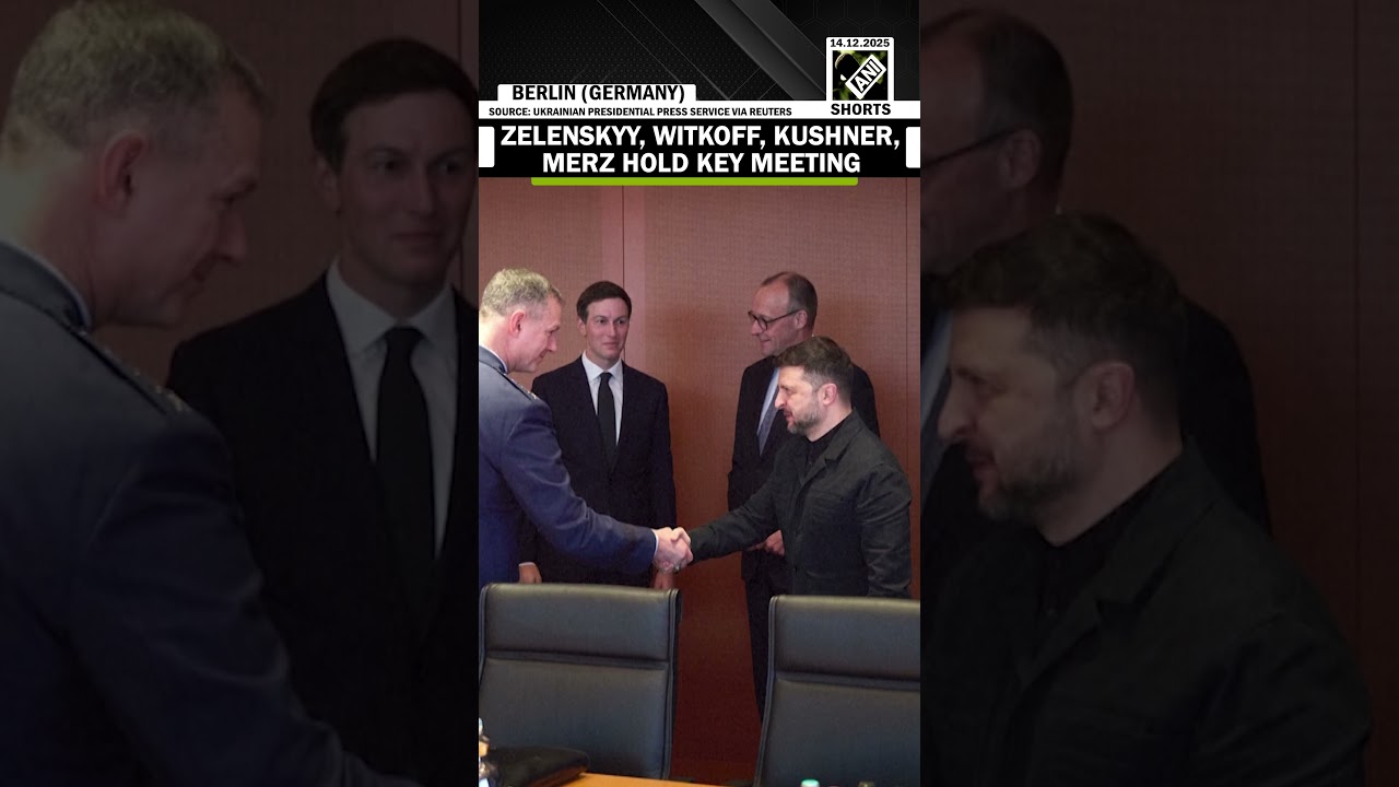 Zelenskyy, Witkoff, Kushner, and German Chancellor Merz hold key meeting in Berlin