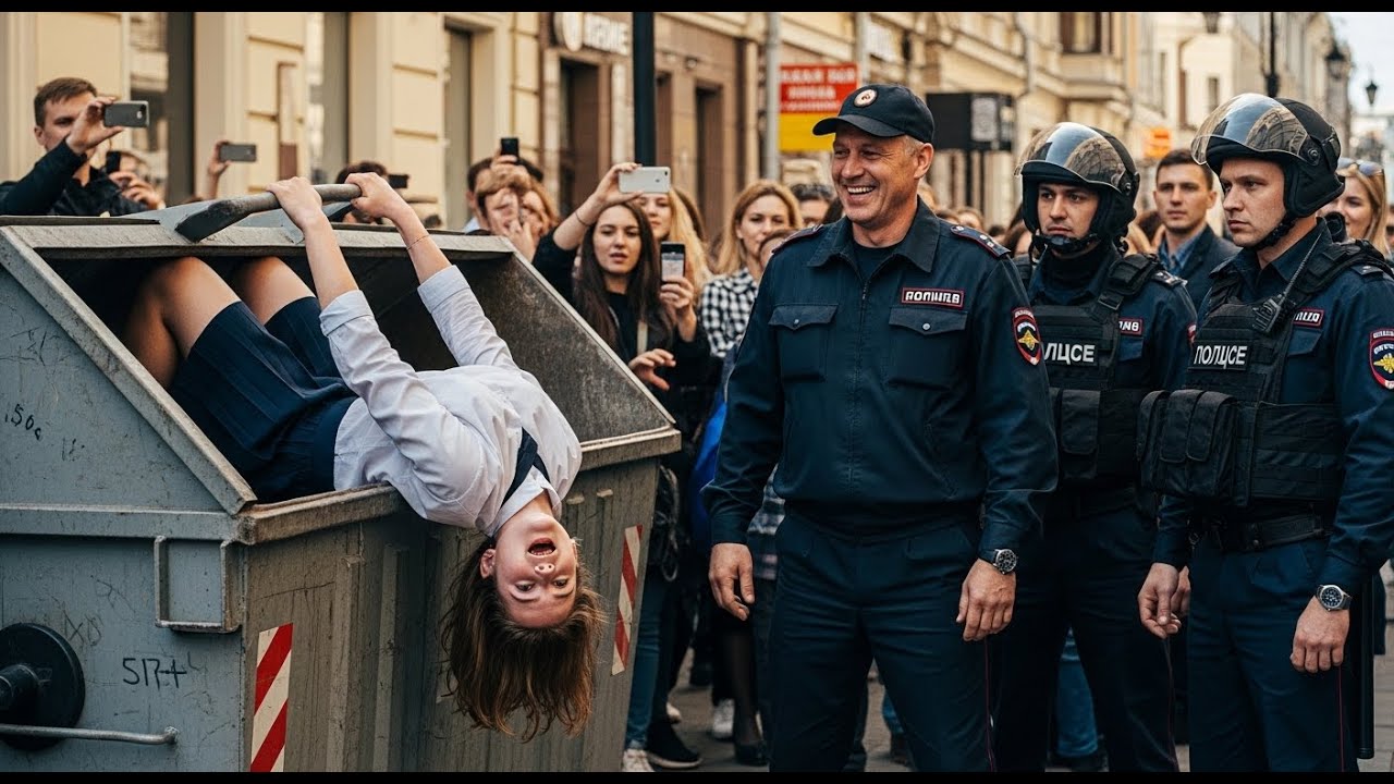 Школьницу полицейские шантажисты бросили в мусорный бак — её отец настоящий генерал армии