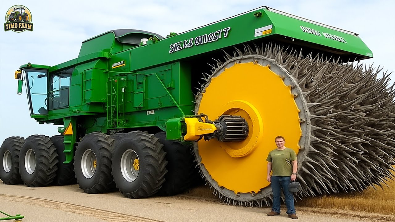 Erstaunliche Landmaschinen mit außergewöhnlicher Leistung - Moderne Landwirtschaft # 9