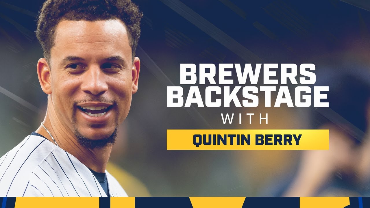 Brewers Backstage: Quintin Berry | Mic'd Up with the Crew's First-Base Coach!