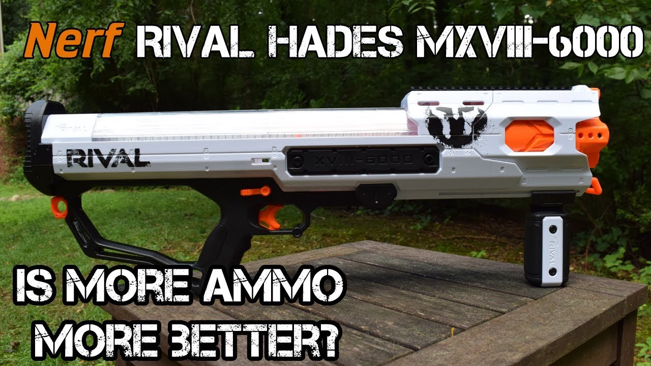 Review: Nerf Rival Hades MXVIII-6000 | A Bigger Artemis
