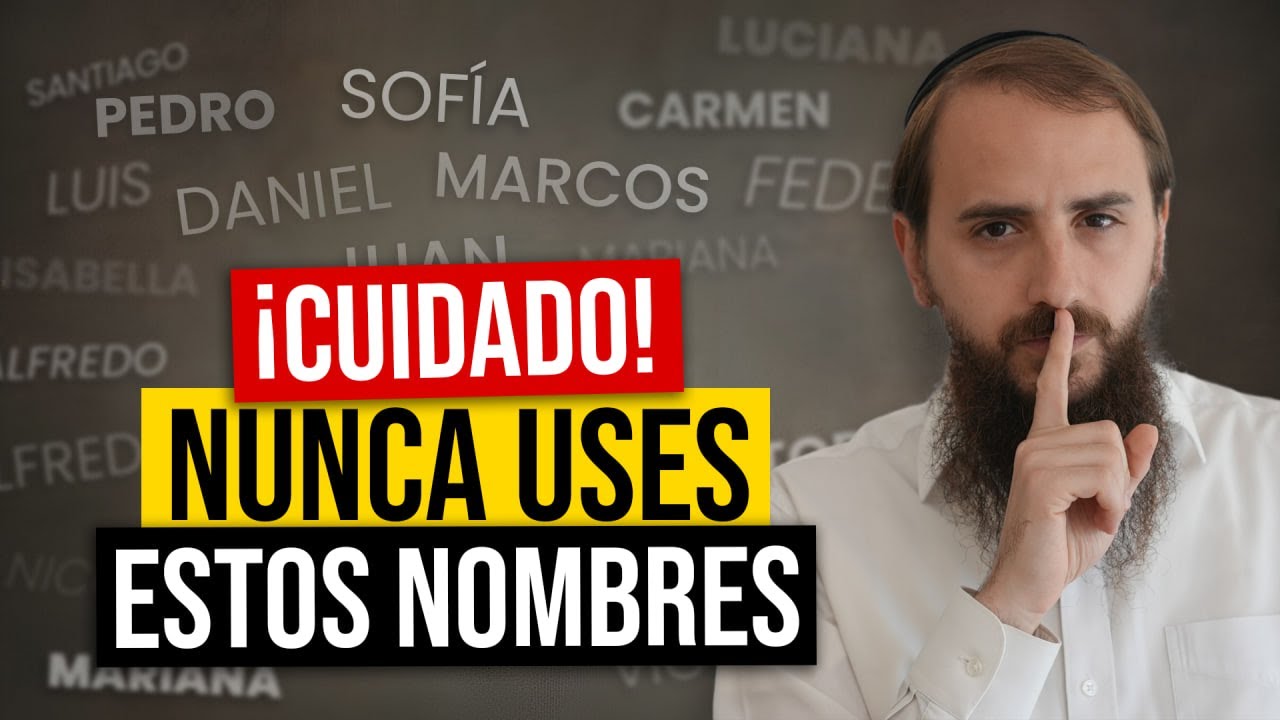 Estos NOMBRES tienen GRAVES consecuencias sobre tu vida ¡NO LOS USES!