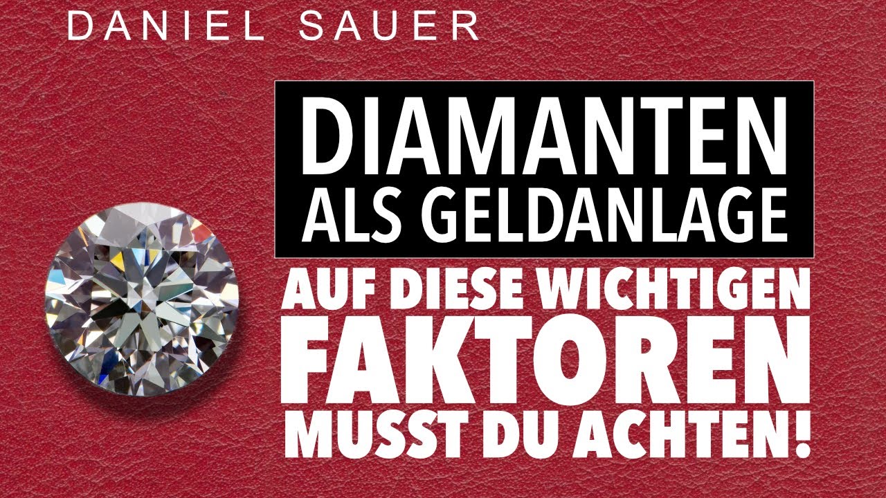 Verm&ouml;gen sch&uuml;tzen mit Diamanten - Die 5 wichtigsten Faktoren