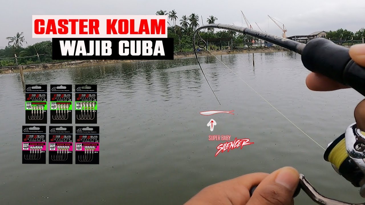 TEST & REVIEW | Switcher Head & Round Head Jig Head Janker Tackle - Super Baby Silencer BERAKSI