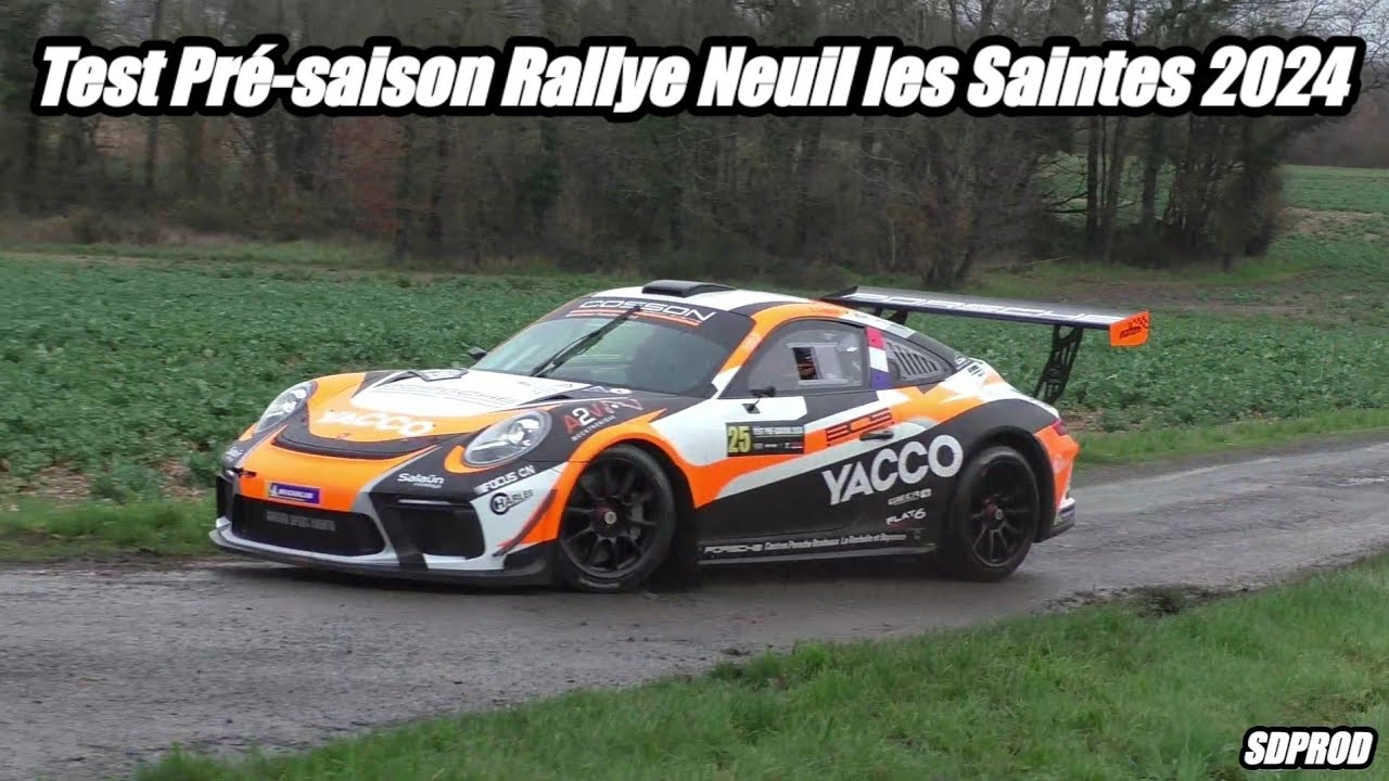 Test Pré-saison Rallye Nieul-Les Saintes 2024 [HD] - BEST OF
