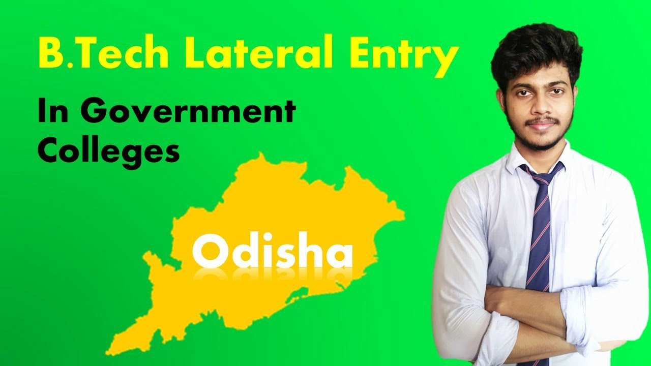B.Tech lateral entry in government college: Odisha | diploma / 11th &12th | rohit kharwar