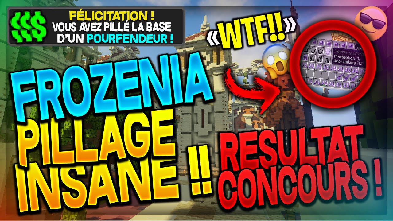 FROZENIA V6 | JE PILLE UN POURFENDEUR MASSE P4 INSANE ! | RESULTAT CONCOURS ! INCROYABLE !