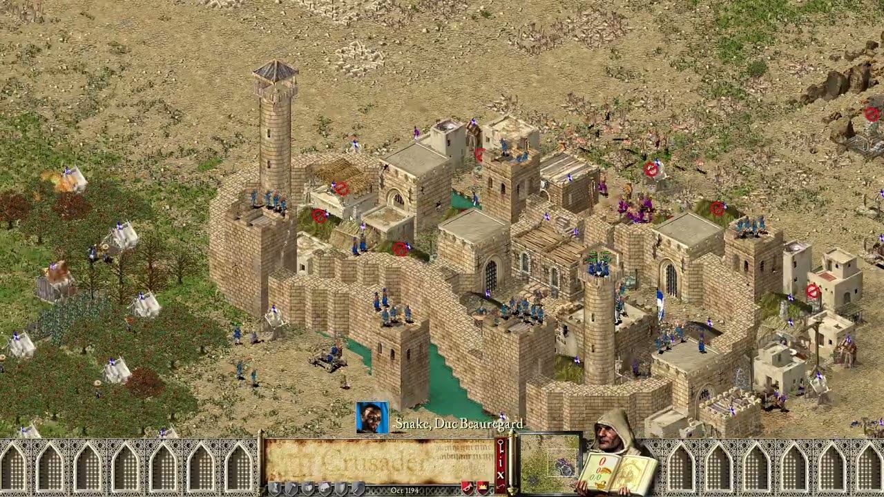 Saladin vs Bear vs Robber Baron vs Snake vs Caliph vs Snake vs Pig vs Richard