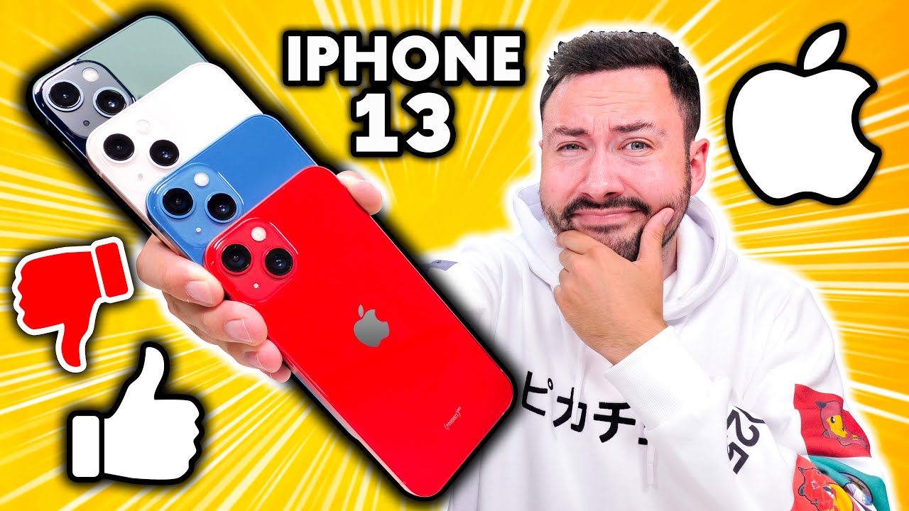 Les Raisons de ne pas acheter un iPhone 13 ! (et comparaison iPhone 12)