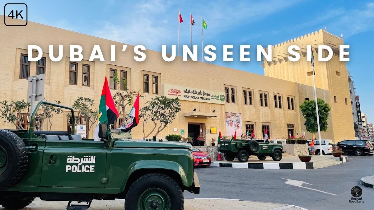 An Unseen Side of Dubai | Old Deira Souq, Naif Souq, Old Gold Souk & New Gold Souq | 4K Driving Tour
