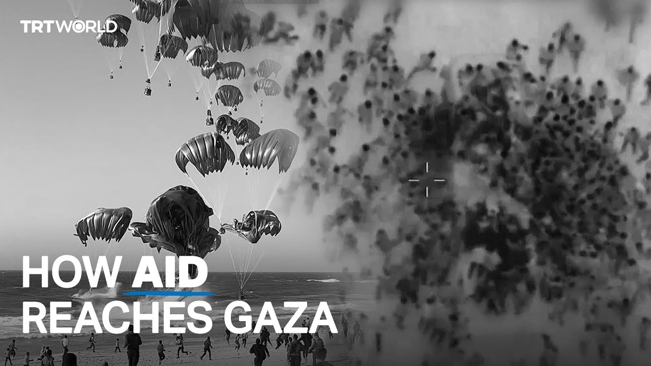 How is aid entering Palestine’s Gaza?