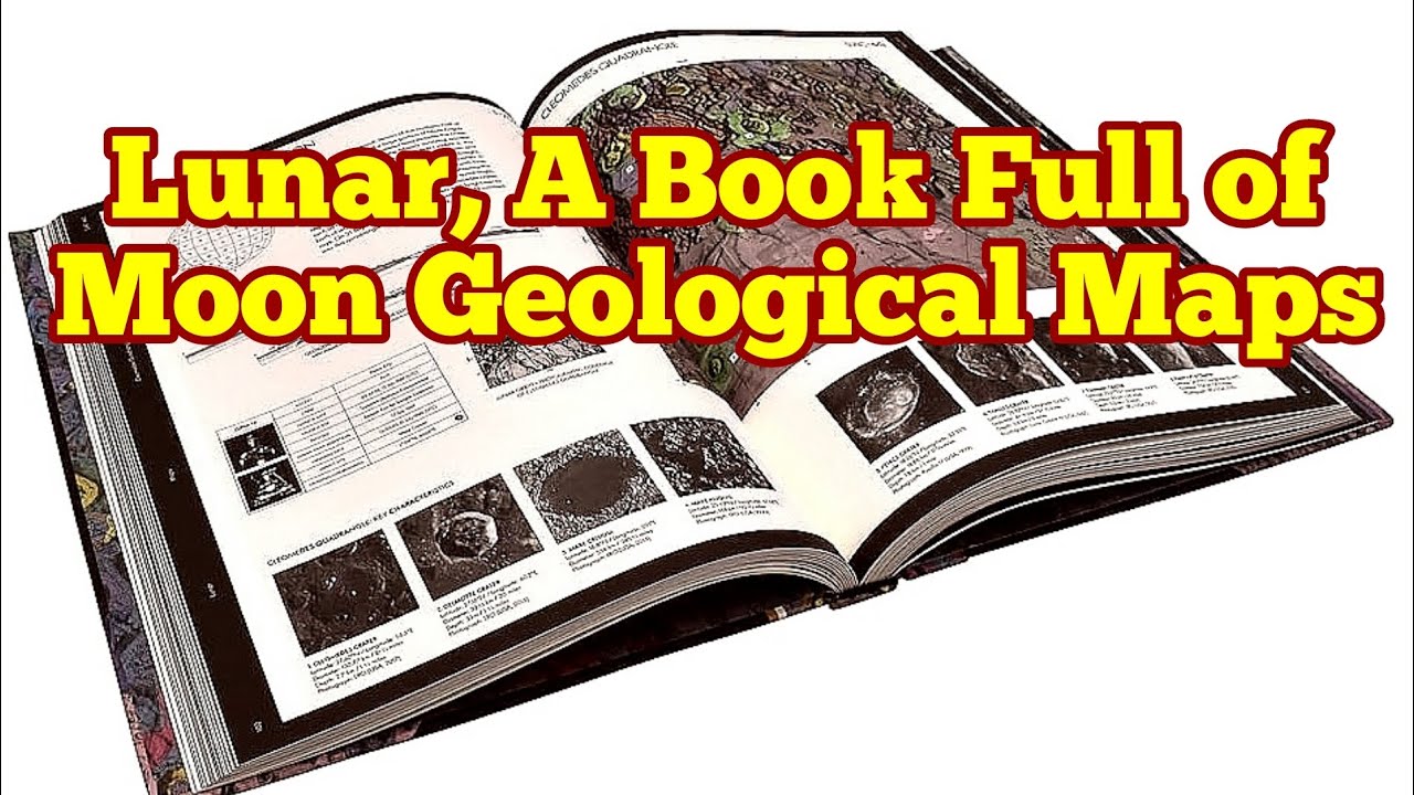 Lunar, A Book Full of Moon Geological Maps